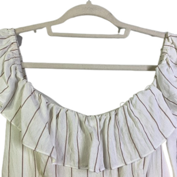 ASTR THE LABEL White Stripe Keeley Jumpsuit - Picture 5 of 15